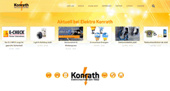Desktop Screenshot of elektro-konrath.de